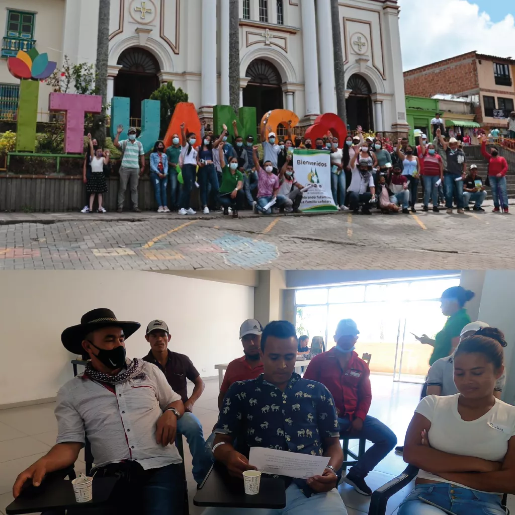 GRUPOS ASOCIATIVOS DE JÓVENES Y MUJERES CAFICULTORAS