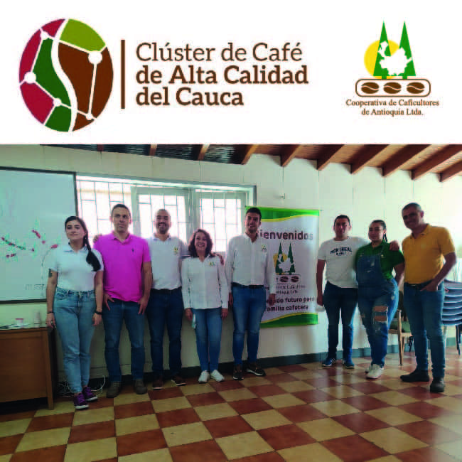 VISITA DE EL CLÚSTER DE CAFÉ DE ALTA CALIDAD DEL CAUCA