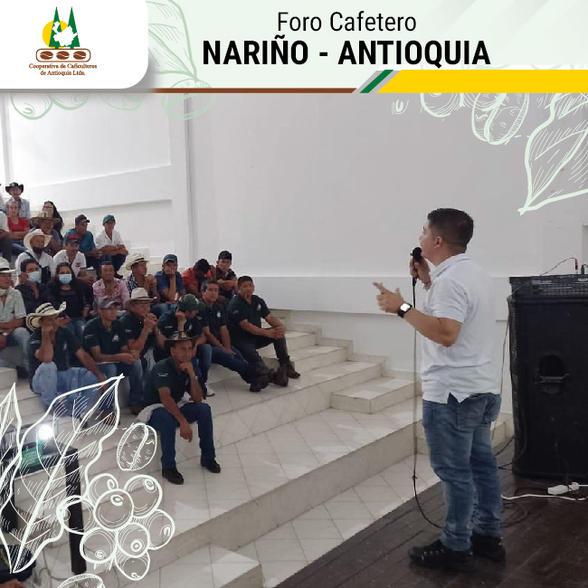Foro cafetero en el municipio de Nariño