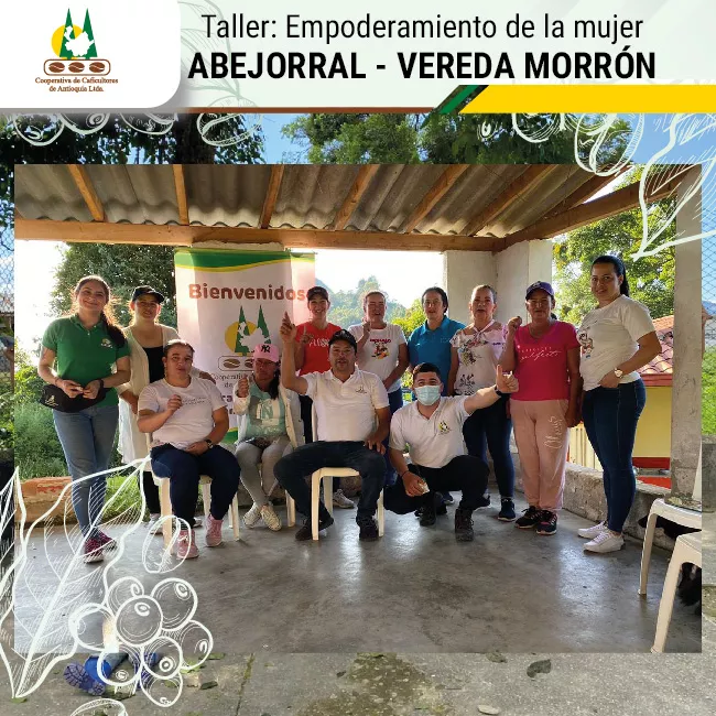 Empoderamiento de la mujer, municipio de Abejorral, vereda Morrón