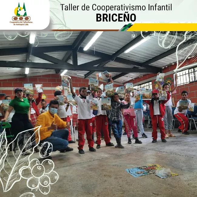 Taller de Cooperativismo Infantil, vereda Moravia – Briceño