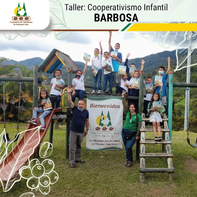 Taller de Cooperativismo Infantil, vereda Volantín – Barbosa