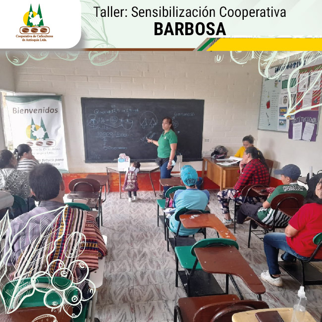 Sensibilización Cooperativa – Barbosa, vereda La Herradura