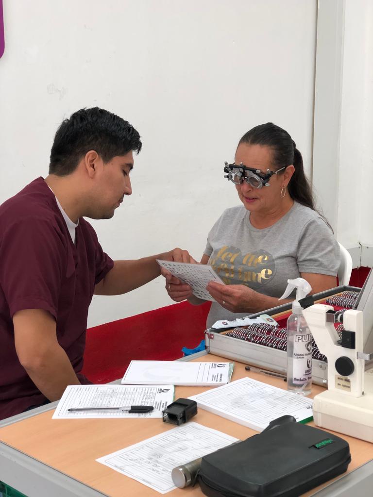 Jornada de salud visual. San Andrés de Cuerquia