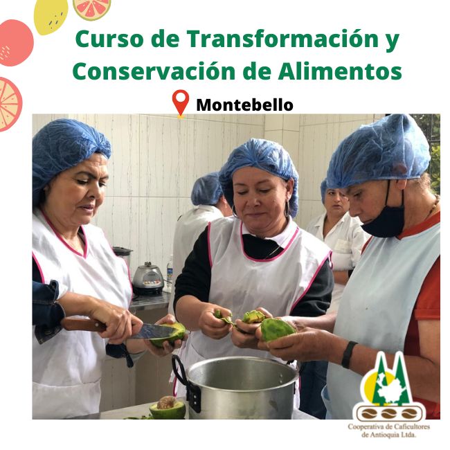 Curso de transformación y conservación de frutas y verduras: Montebello