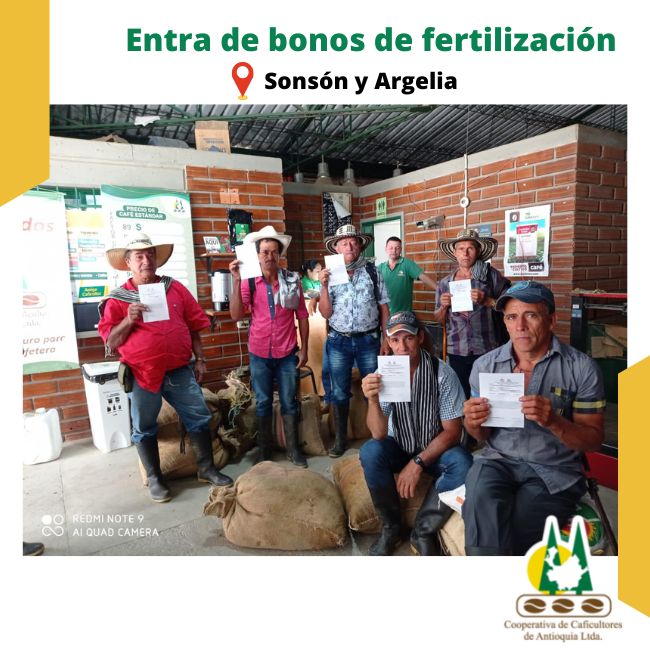 Entrega de bonos de fertilización
