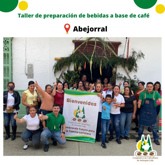 Taller de preparación de bebidas a base de café: Abejorral