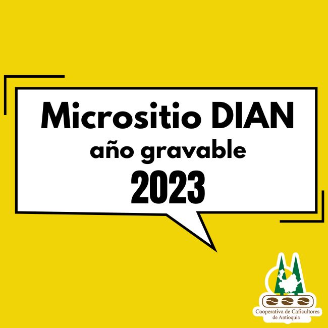 Micrositio WEB para la DIAN 2024