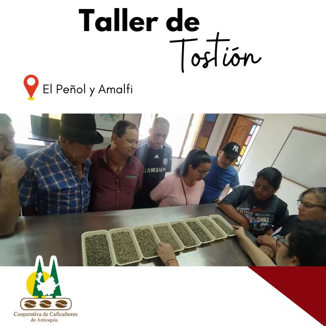 Taller de tostión: El Peñol y Amalfi