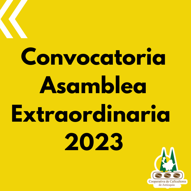 Convocatoria: ASAMBLEA EXTRAORDINARIA DE DELEGADOS  2023