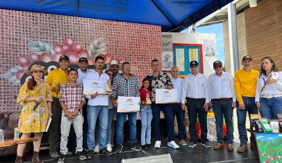 Premiación del 6to Concurso de Calidad de Café Origen El Retiro