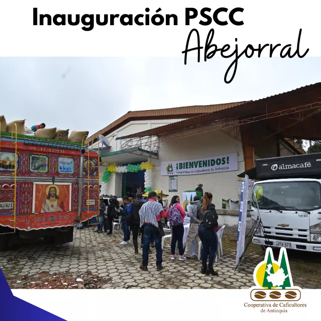 Inauguración Punto de Servicio de Compras de Café, sector Canoas Abejorral y Festival Cooperativo