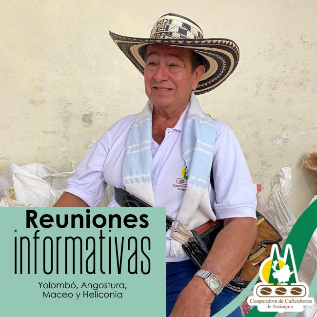 Reunión informativa: Yolombó, Angostura, Maceo y Heliconia