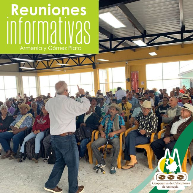 Reunión informativa: Armenia y Gómez Plata