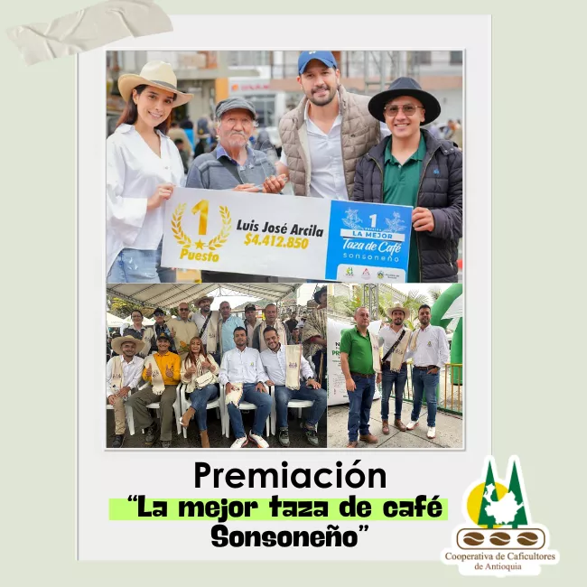 Premiación: La Mejor Taza de Café Sonsoneño