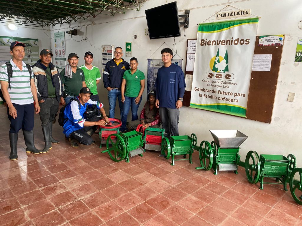 Mecánica cafetera: Despulpadoras: Toledo y Fredonia