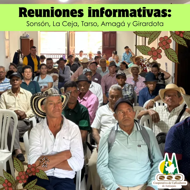 Reunión informativa: Sonsón, La Ceja, Tarso, Amagá y Girardota